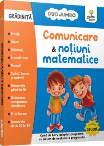 Comunicare si notiuni matematice. Gradinita