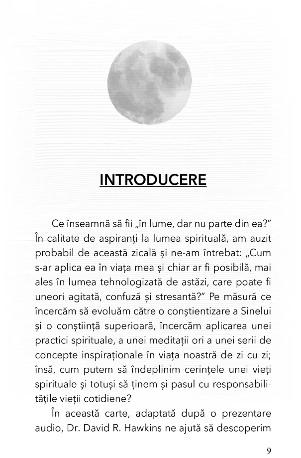 In lume, dar nu parte din ea - David R. Hawkins