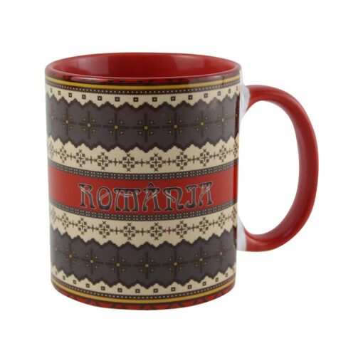 Cana ceramica Romania 330 ml design traditional 2323