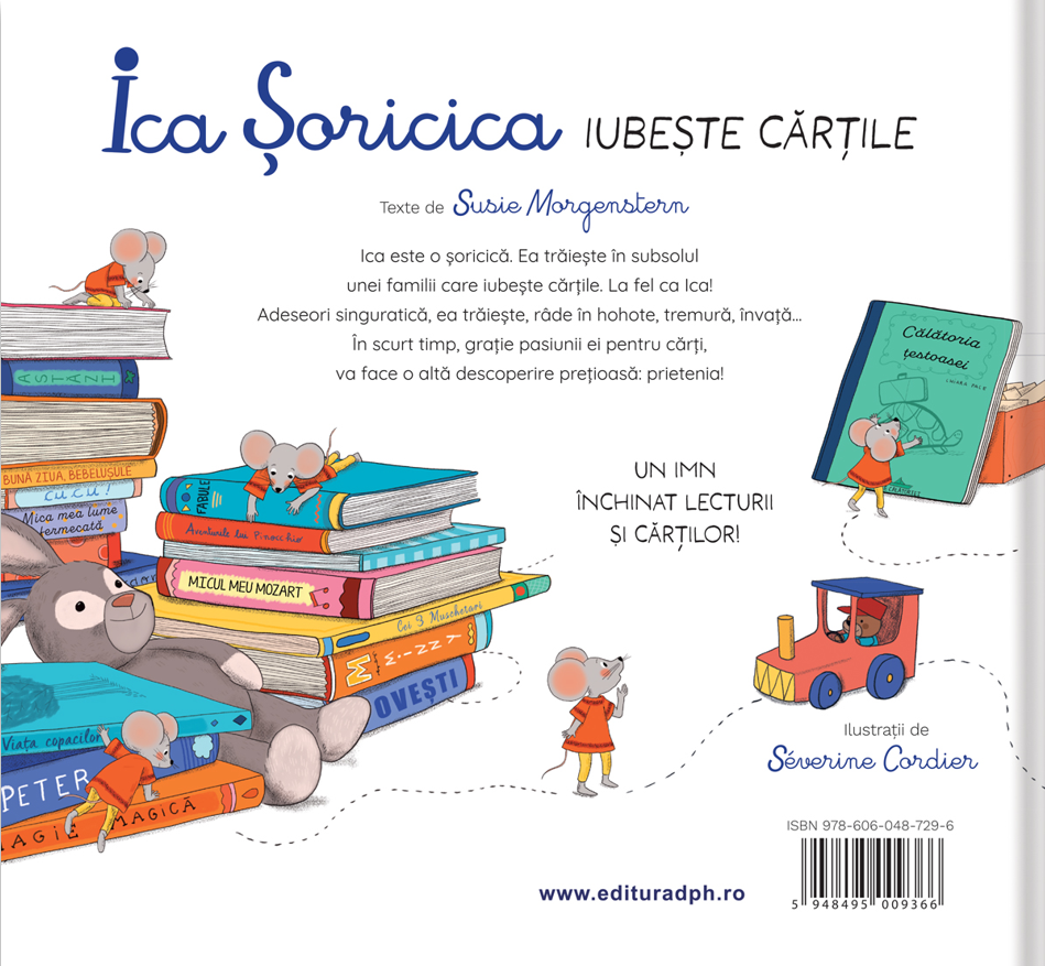 Ica Soricica iubeste cartile - Susie Morgenstern