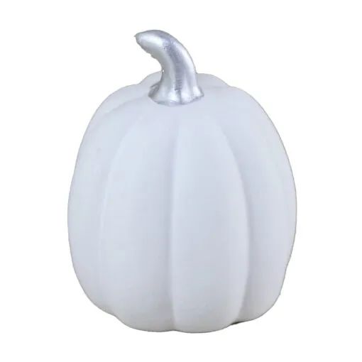 Dovleac alb decorativ din ceramica 8x11 cm 136076
