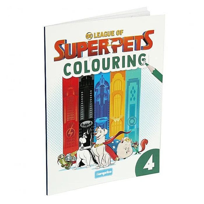 Carte de colorat Leagues of SuperPets 4 Europrice