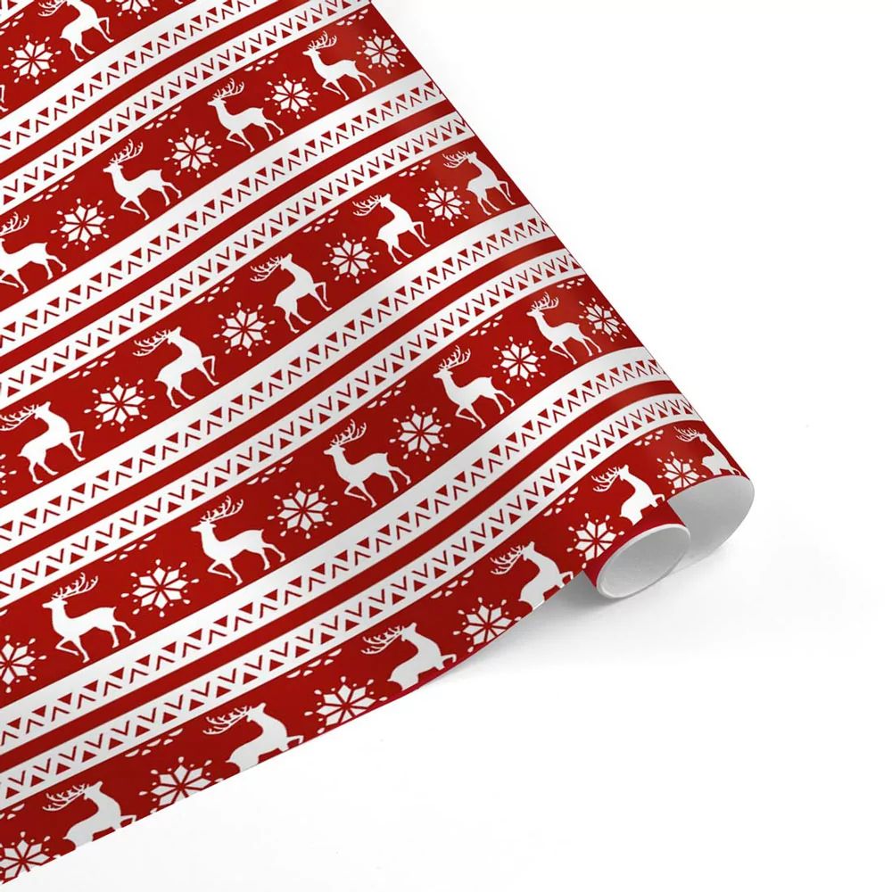 Hartie de ambalat 70x200 christmas shop - europrice
