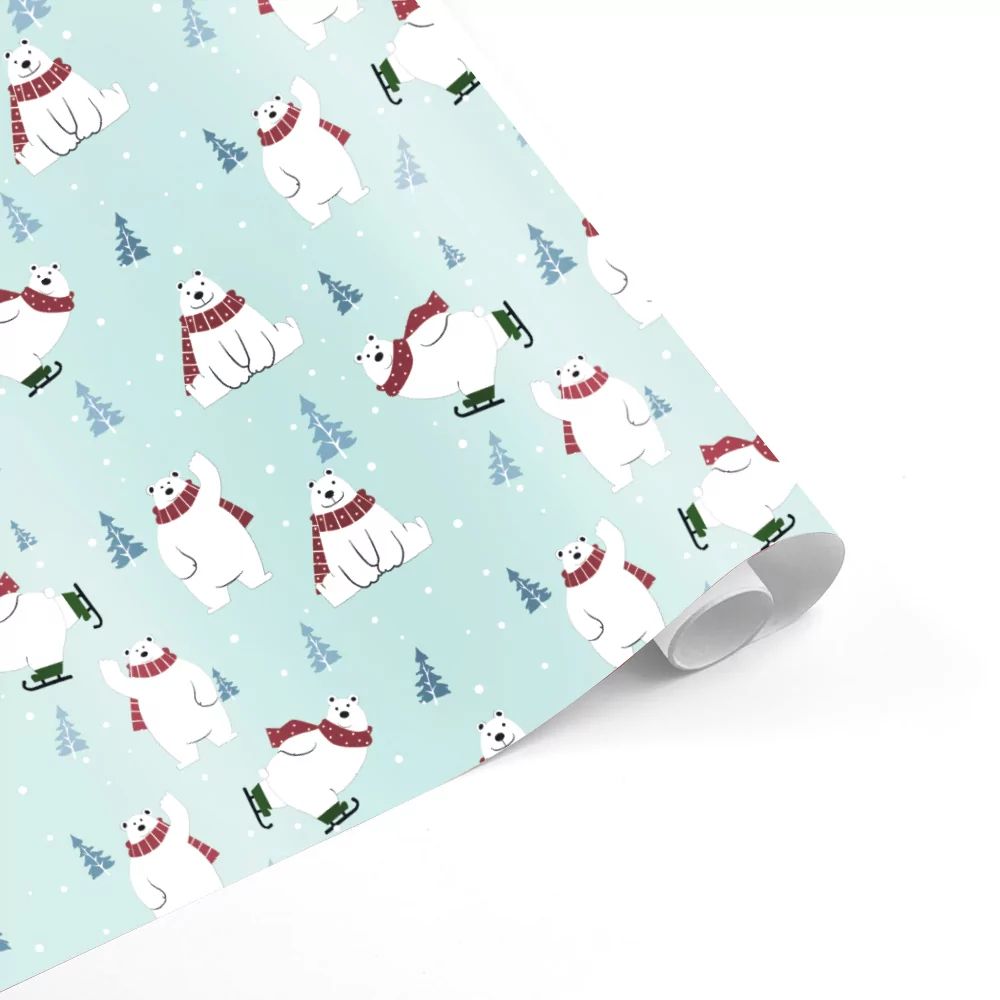 Hartie de ambalat 70x600 grandpa christmas 