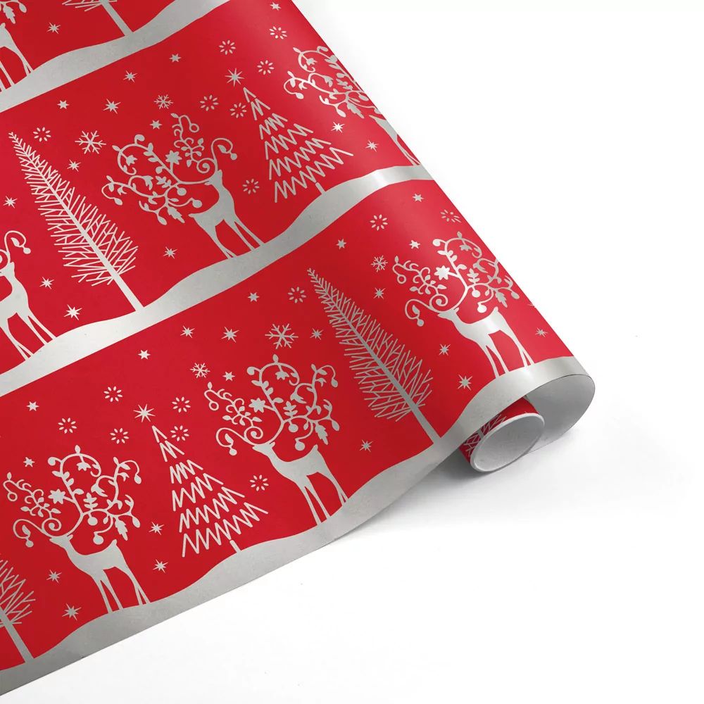 Hartie de ambalat 70x600 grandpa christmas 