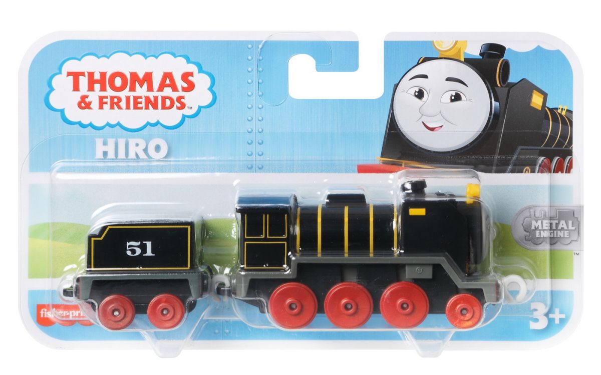 Thomas locomotiva cu vagon push along hiro mthfx91_hdy67