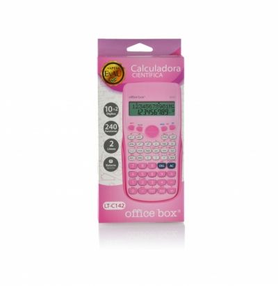 Calculator stiintific office10+2 functii  pinkt lt-c142