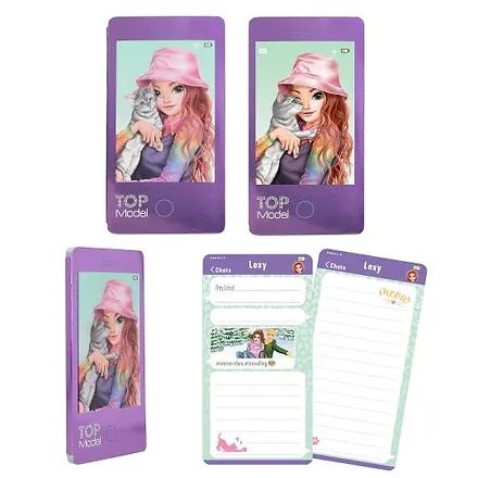 Top Model carnet telefon holograma 1-13211