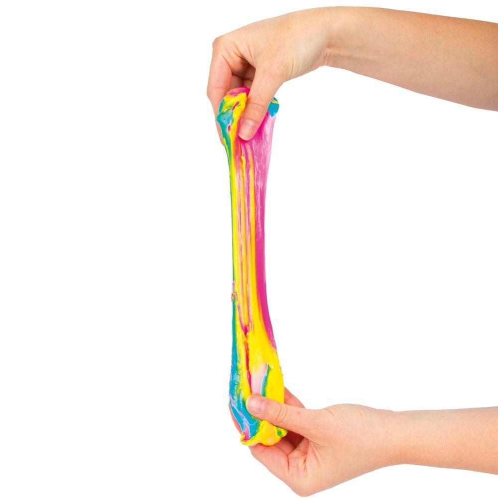 Putty curcubeu super stretchy cu radiera figurina 35770z