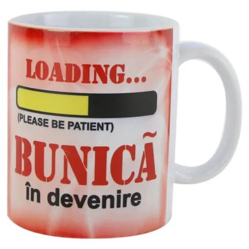 Cana ceramica loading bunica in devenire 330 ml 2182