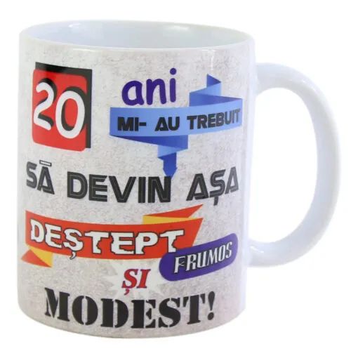 Cana ceramica 20 ani mi-au trebuit 330 ml 2198