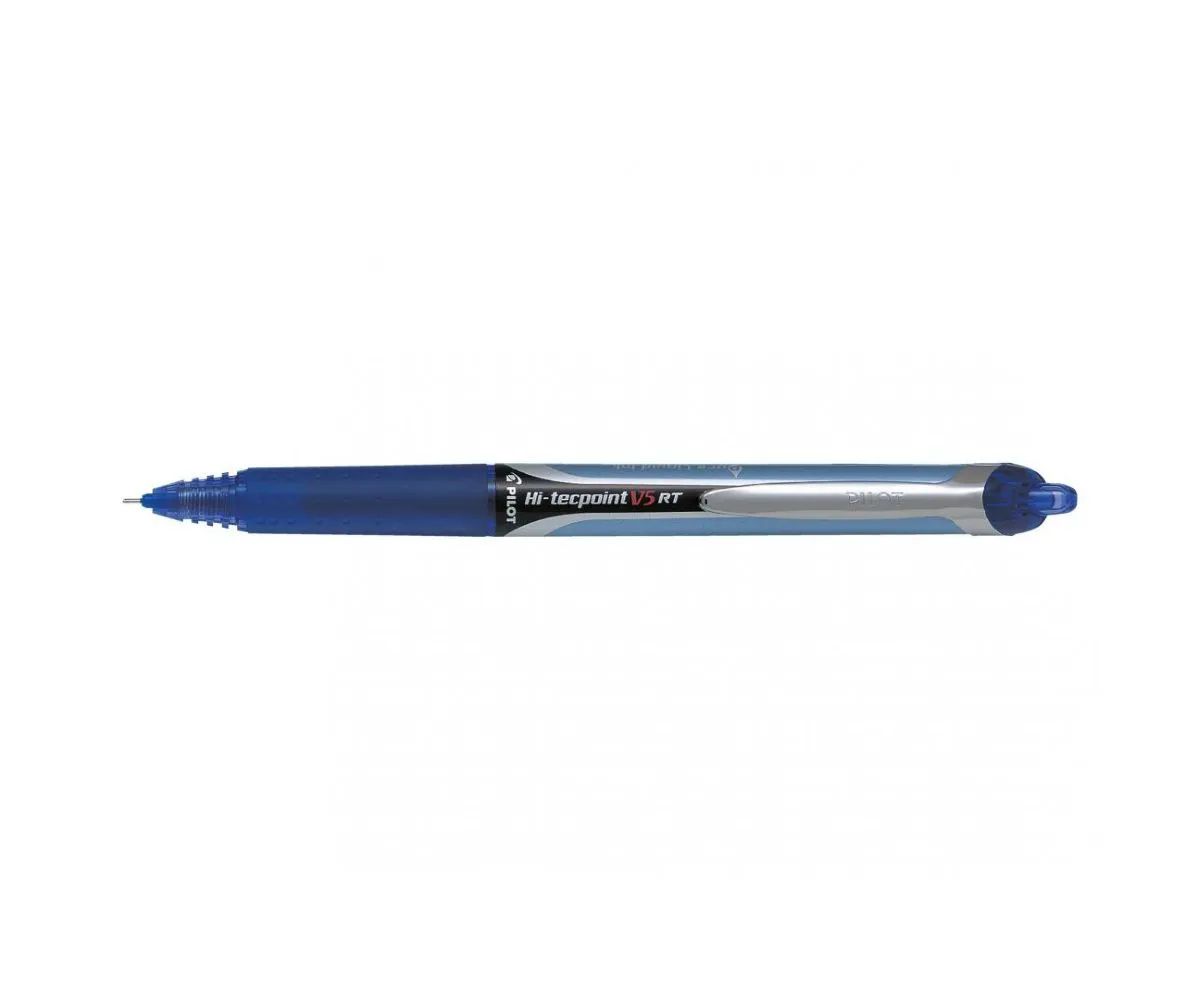 Roller 0.5 hi-tecpoint v5 retrac. Albastru pbxrt-v5l