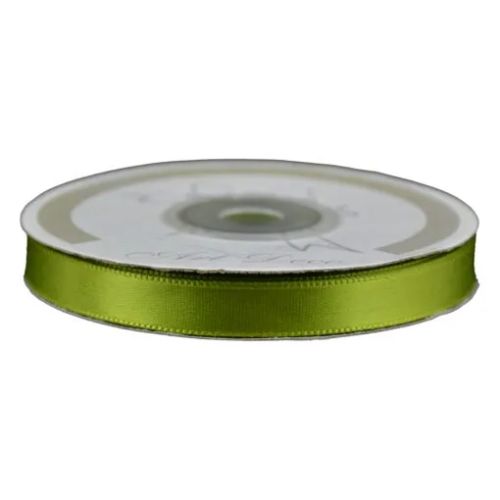 Rola panglica satin verde 10mm x 25m art deco 478157