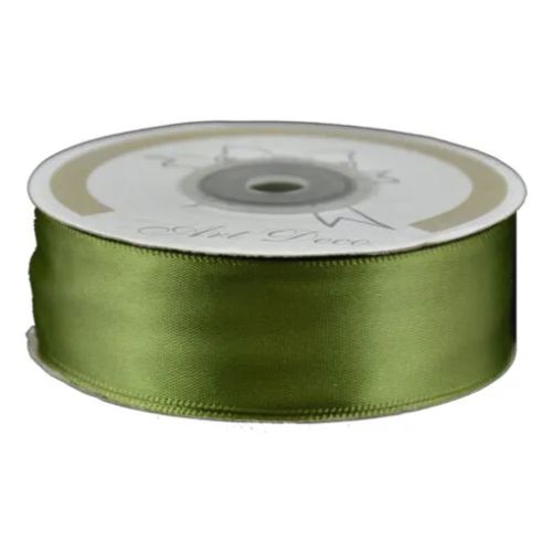 Panglica satin kheki 25mmx25m 478312