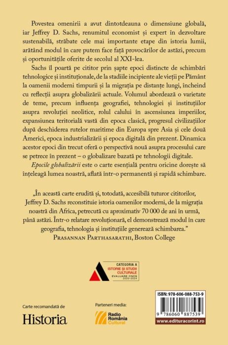 Epocile globalizarii - Jeffrey D. Sachs