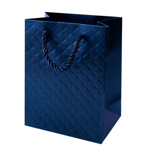 Punga cadou unicolora  premium 15.5x15x6.5 cm 822-xs