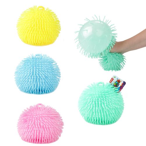 Jucarie pufferz minge cu tepi pastel toi-toys 51032z