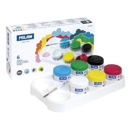 Tempera 6 culori 40ml/culoare