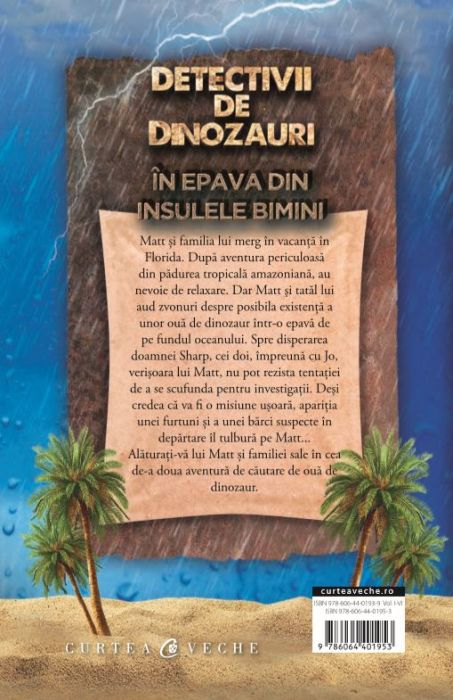 Detectivii de dinozauri in epava din Insulele Bimini - Stephanie Baudet