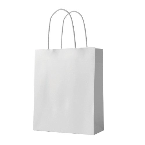 Punga hartie craft alba 26x32x12 150gr sc2726