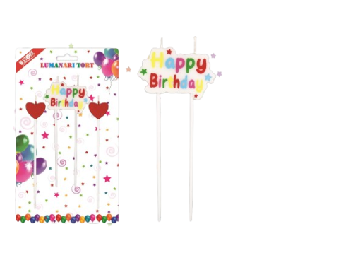 Set lumanari la multi ani au/ag 3buc 032894