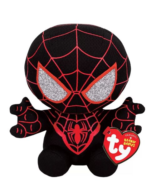 Plus ty 15cm beanie babies miles morales spiderman ty41160