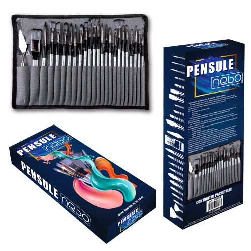 Set pensule profesionale - nebo 16998