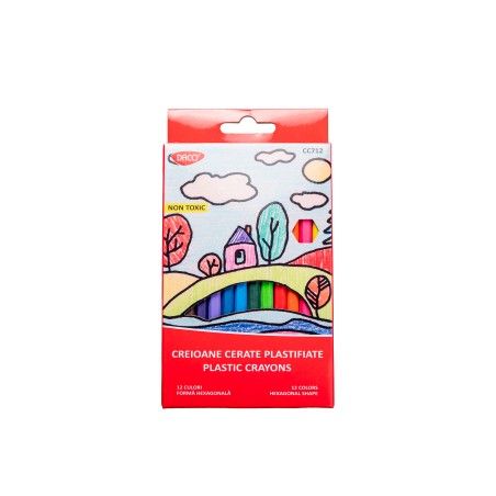 Creion color 12 cerat daco cc712