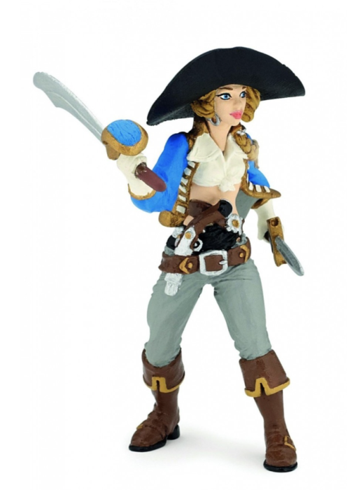 Papo figurina femeie pirat blonda papo39465