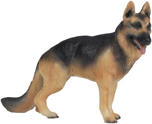 Figurina catel rasa ciobanesc german papo54004