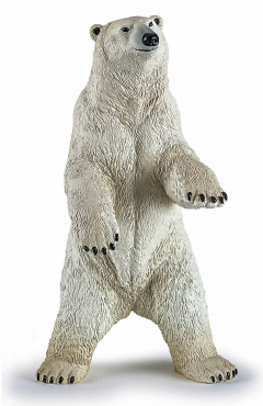 Figurina urs polar in picioare papo50172