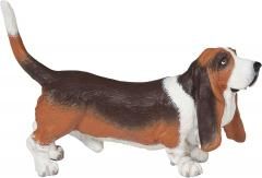 Figurina catel rasa basset papo54012
