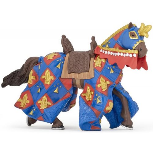Papo figurina cal crin albastru papo39787