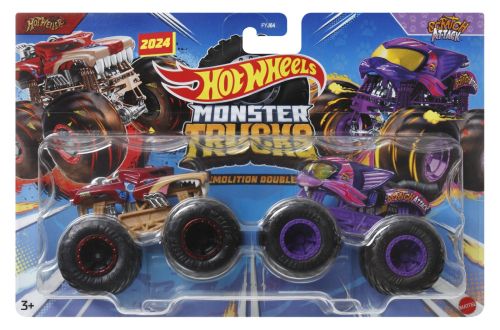 Hot wheels monster truck set 2 masini mtfyj64_hwn66