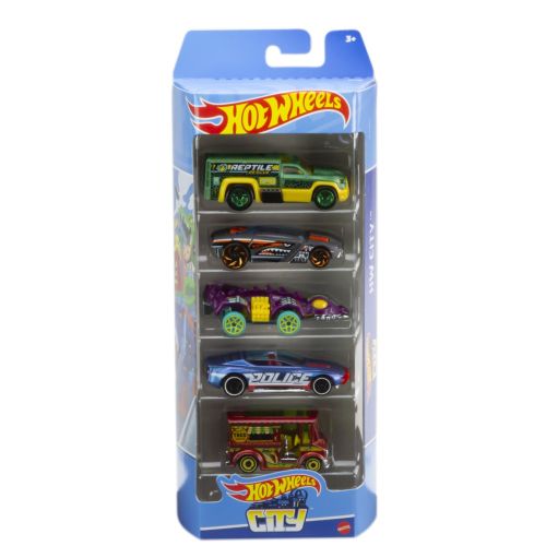 Set 5 masini hot wheels city mt1806_htv39
