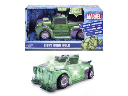 Jada marvel masinuta light hero hulk 203222003
