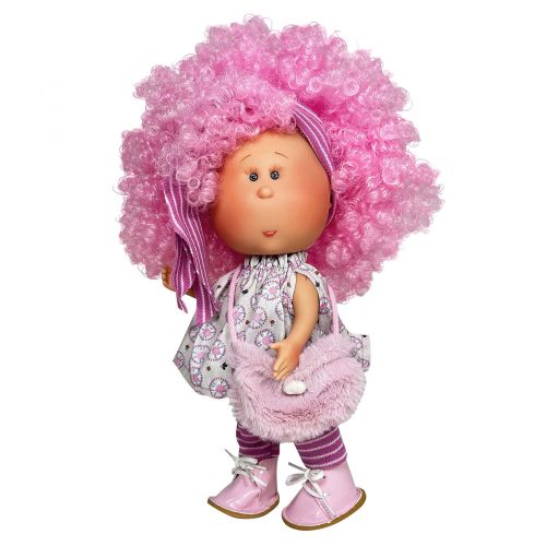 Papusa nines d'onil colectia little mia parul roz cret 3120