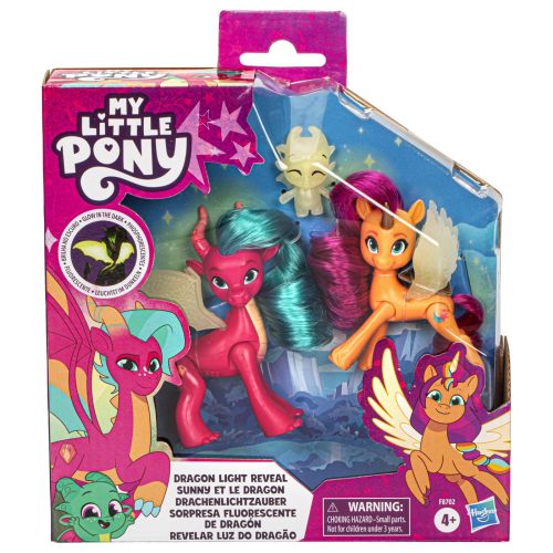 My little pony set 2 figurine dezvaluirea dragonului f8702