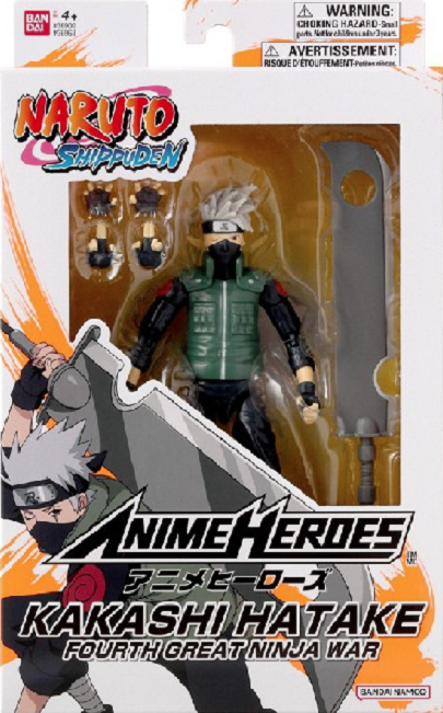 Bandai figurina  naruto shippuden hatake kakashi ban36963