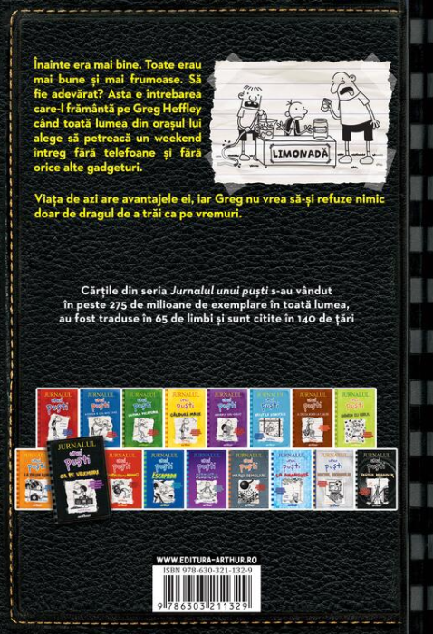 Ca pe vremuri - Jeff Kinney