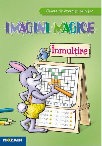 Inmultire. Imagini magice. Caiet de exercitii prin joc