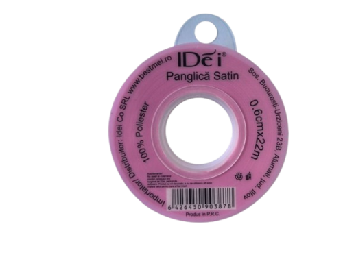 Panglica satin la multi ani 0.6cm*22m