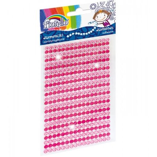 Accesorii creatie diamante autoadezive roz/ro 0.4mm 170-2395