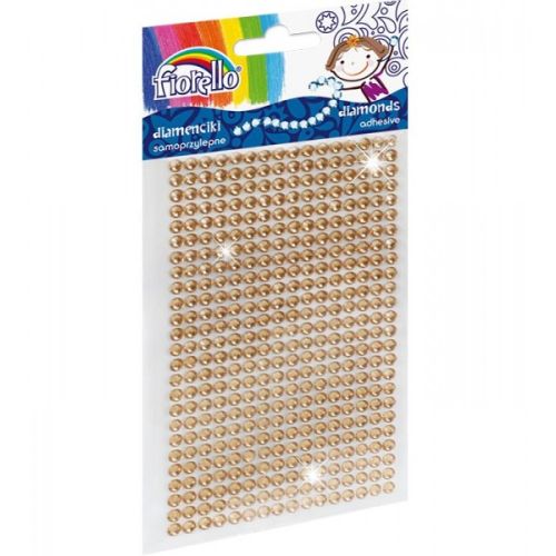 Accesorii creatie diamante autoadezive galbene 04mm 170-2393