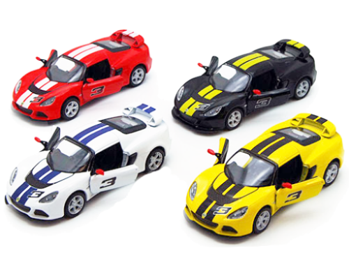 Masinuta metalica lotus exige 13cm 1:32 kt5361wf