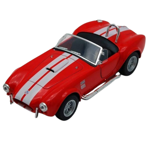 Masinuta metalica shelby cobra 13cm 1:32 kt5322w