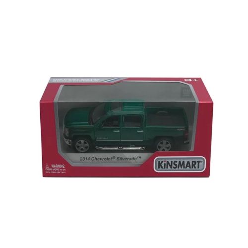 Masinuta metalica chevrolet silverado 13cm 1:46 kt5381w