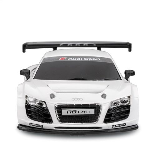 Masinuta metalica audi r8 argintie scara 1:24 ras56100