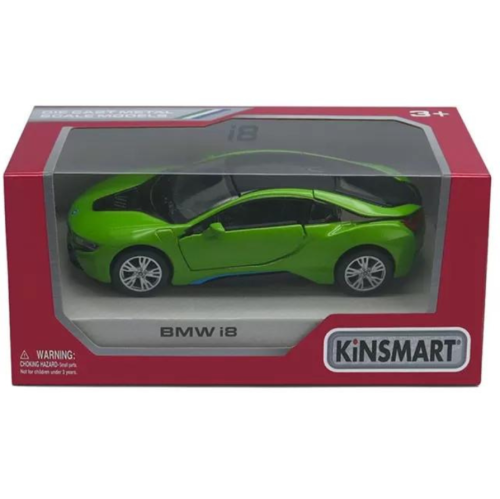 Masinuta metalica bmw i8 13cm 1:36 kt5379wa
