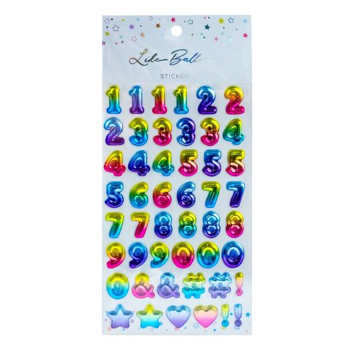 Stickere numere si litere yd-s